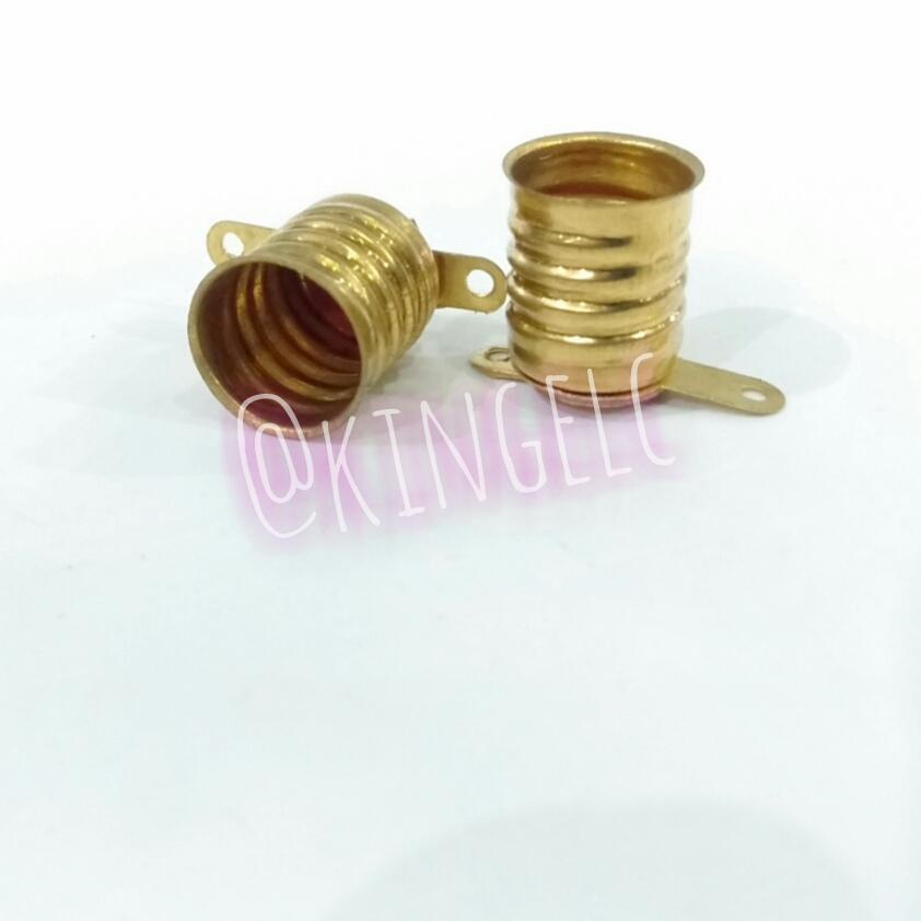 FITING BOLAM LAMPU SENTER  KECIL 2.5V (HARGA SATUAN)