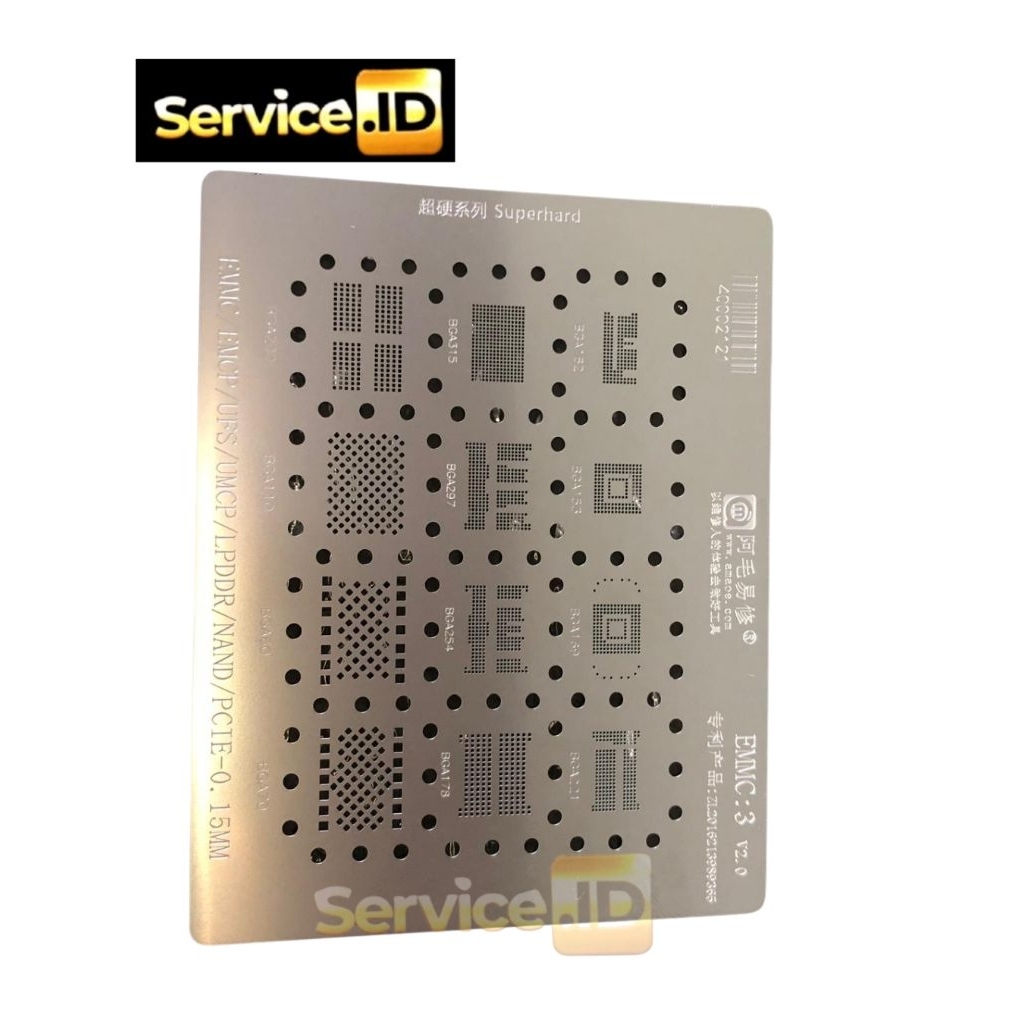 PLAT BGA AMOE EMMC: 3 UFS NAND UMCP AMAOE ORIGINAL BGA IC / PLAT EMMC 3 / PLAT BGA AMOE AMAOE ORIGIN