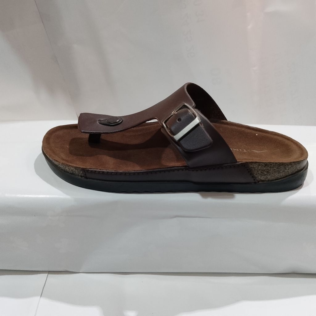 Sandal Jepit Pria Kulit X-TIME – Nyaman, Kuat & Elegan