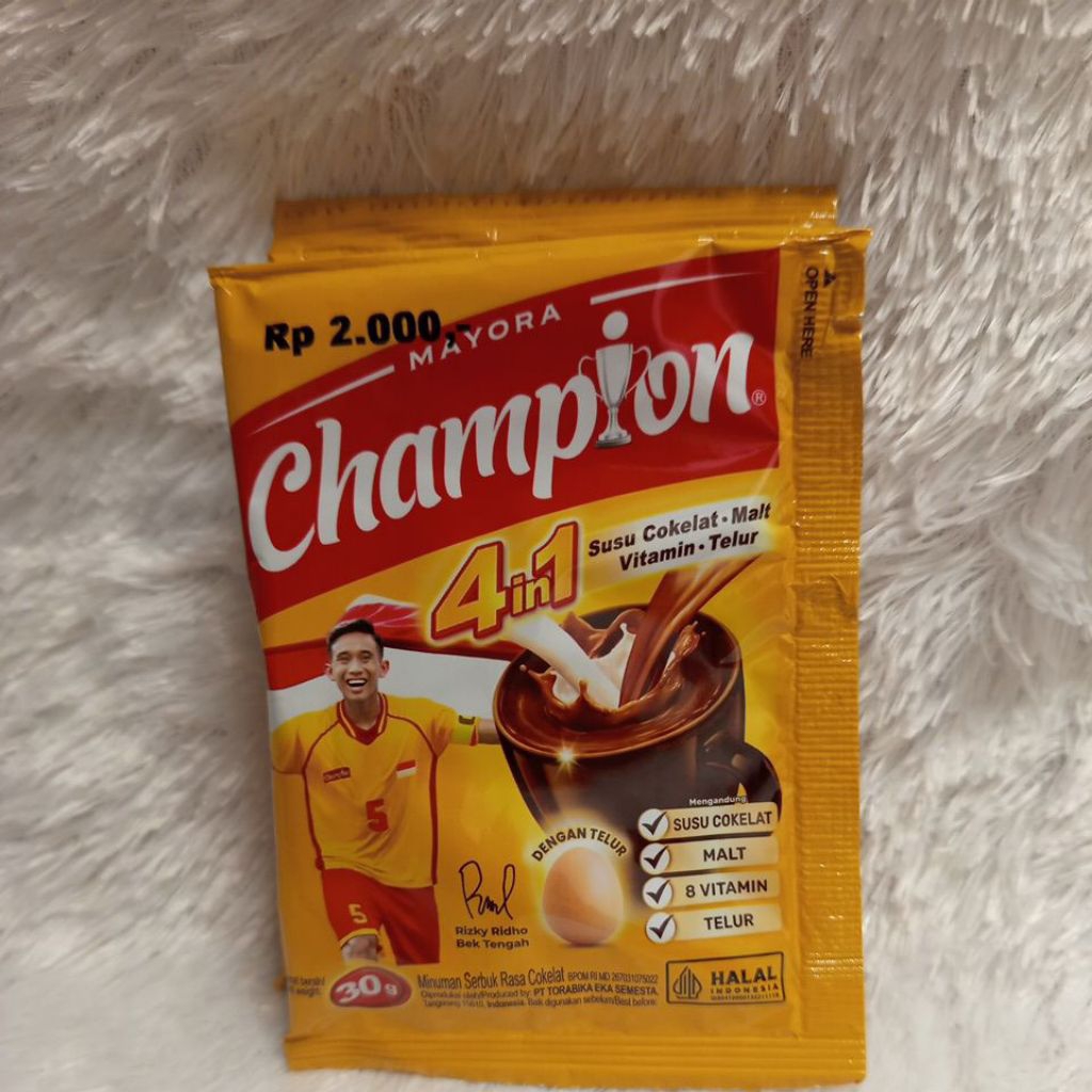 

champion susu coklat 4 in 1