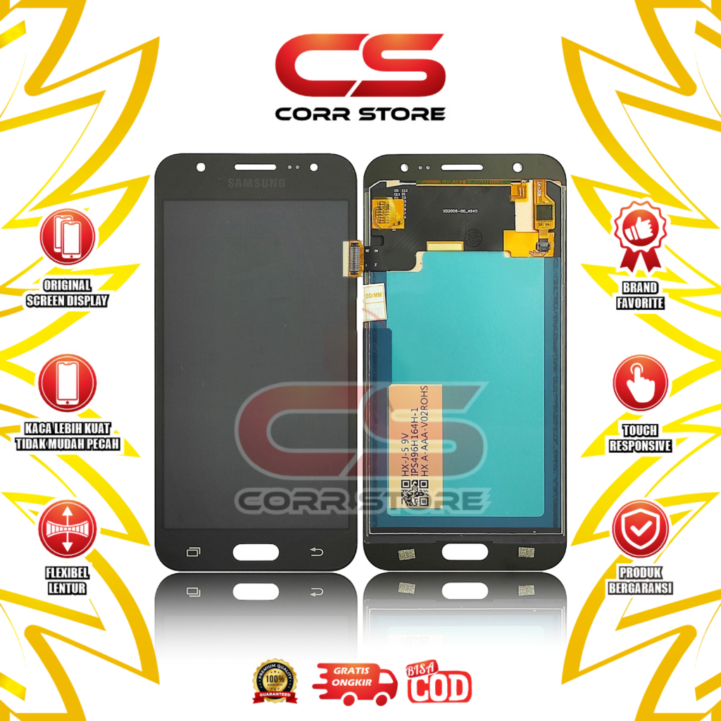 LCD SAMSUNG GALAXY J5 / TOUCHSCREEN J5 2015 / J500 / J500G / ORIGINAL FULLSET CONTRAS
