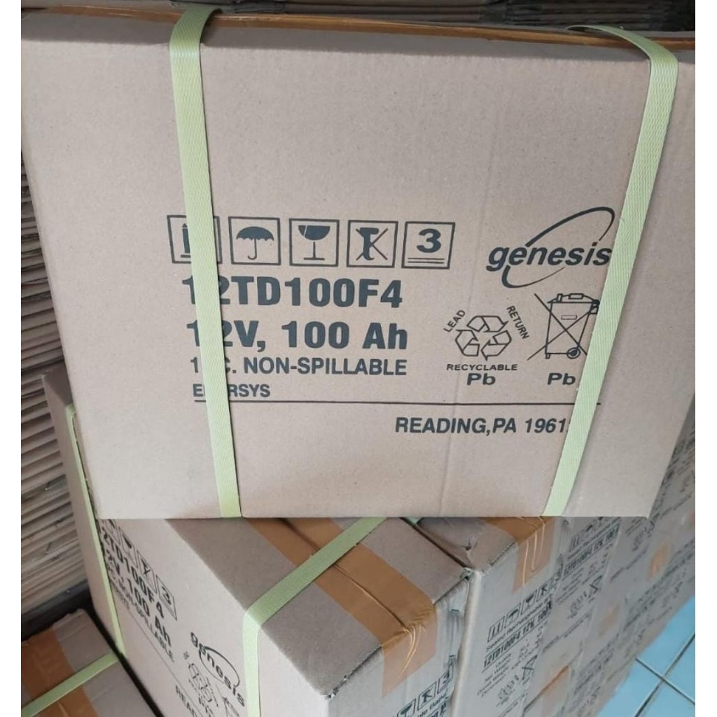 Battery/Aki Vrla 12v 100ah Genesis