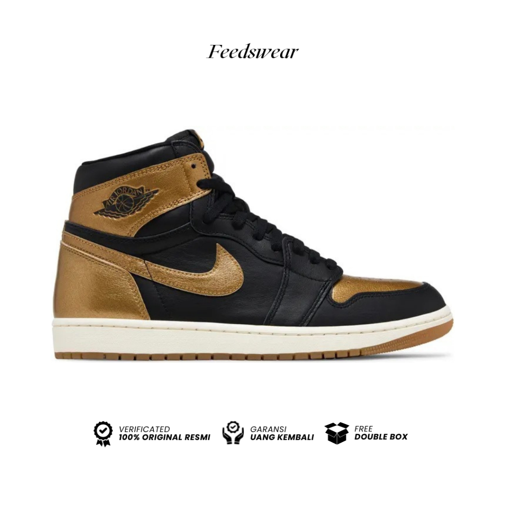 Air Jordan 1 Retro High OG 'Black Gold'