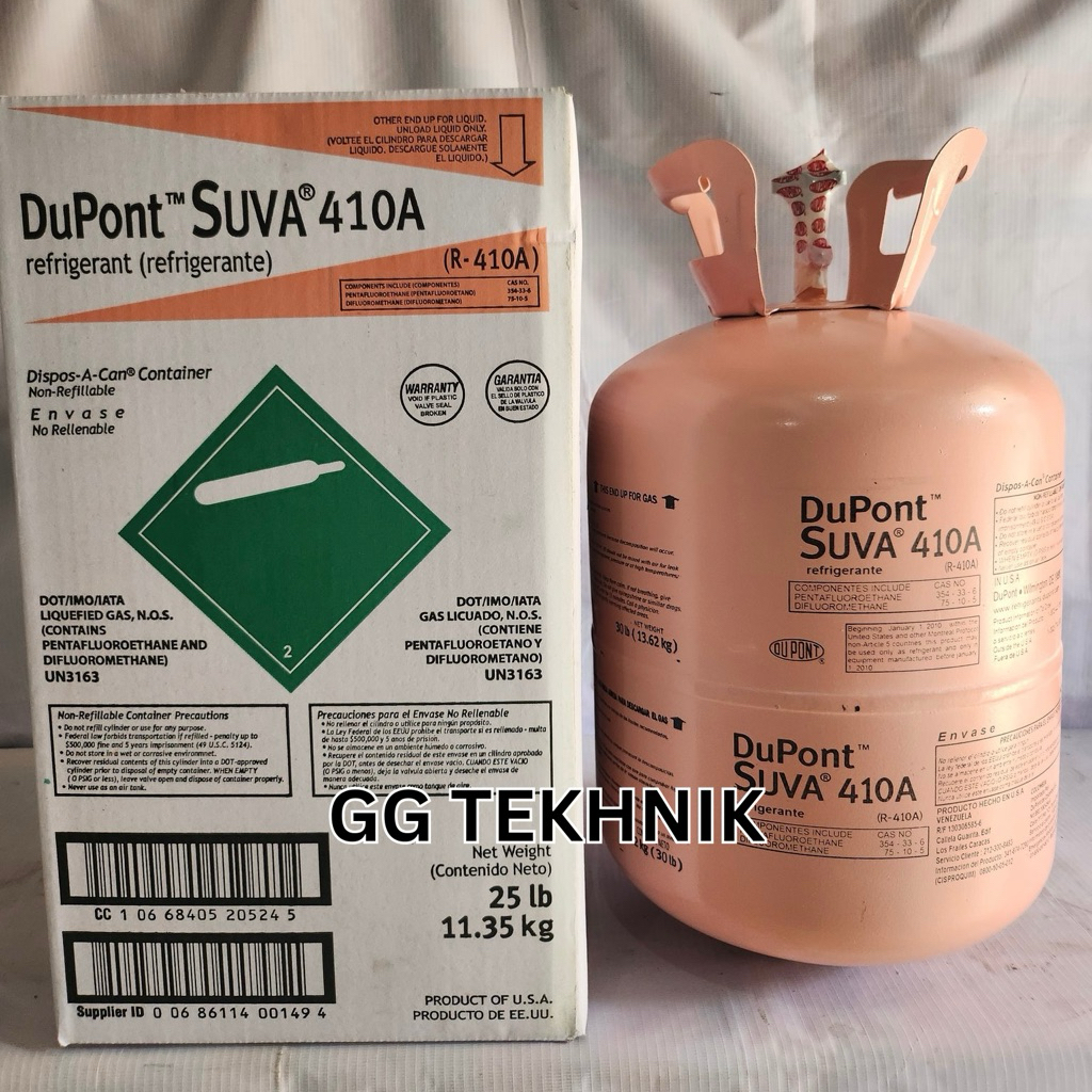Freon Dupont Suva 410A R410a USA 11,35kg