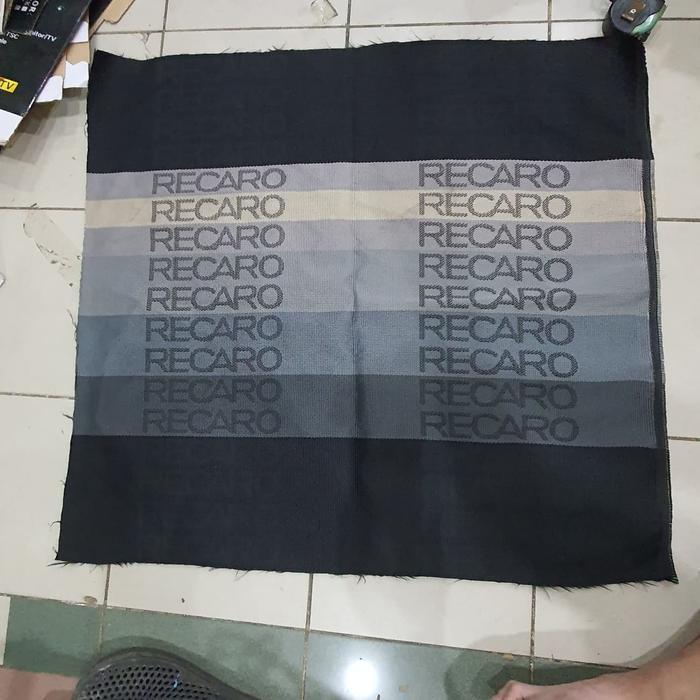 RECARO jok racing kain bahan jok import asli