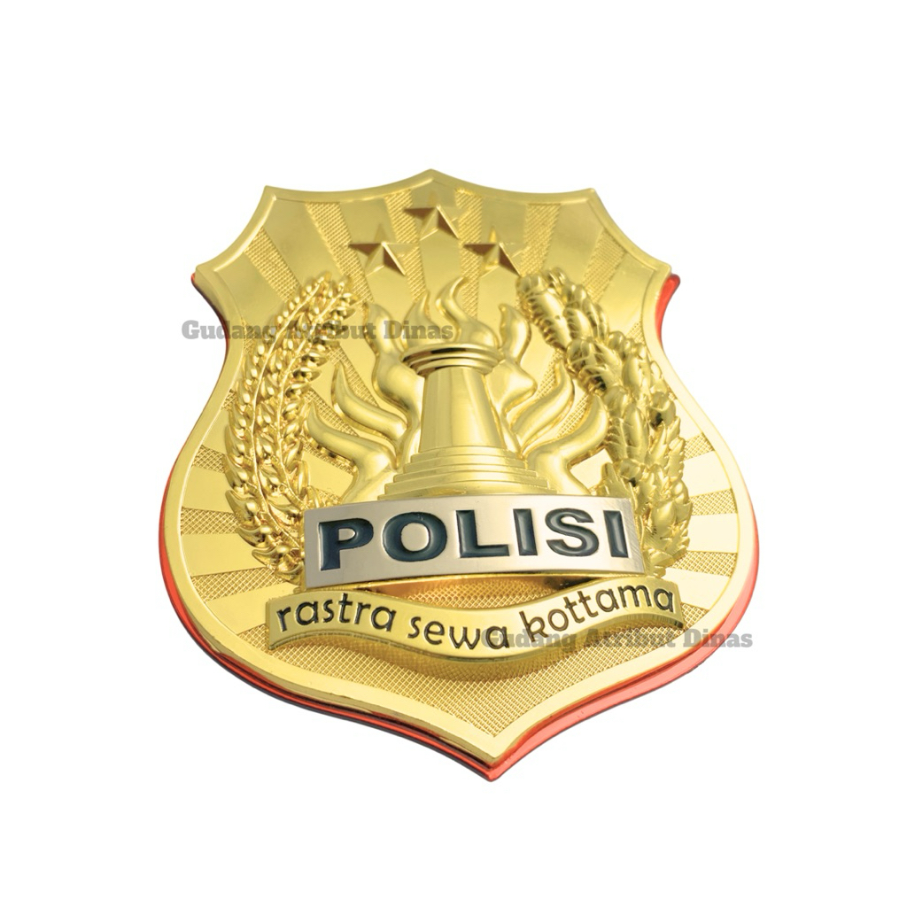 100% LUXURY Brevet Kewenangan Polri/Brevet Kewenagan Polri Luxury/Brevet Luxury/Atribut Polri/POLRI/