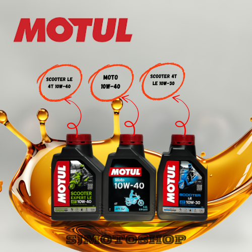 Oli Motul/ Oli Motor 0,8 liter Motul Scooter Le/Motul Scooter Expert Le/Motul Moto 4T