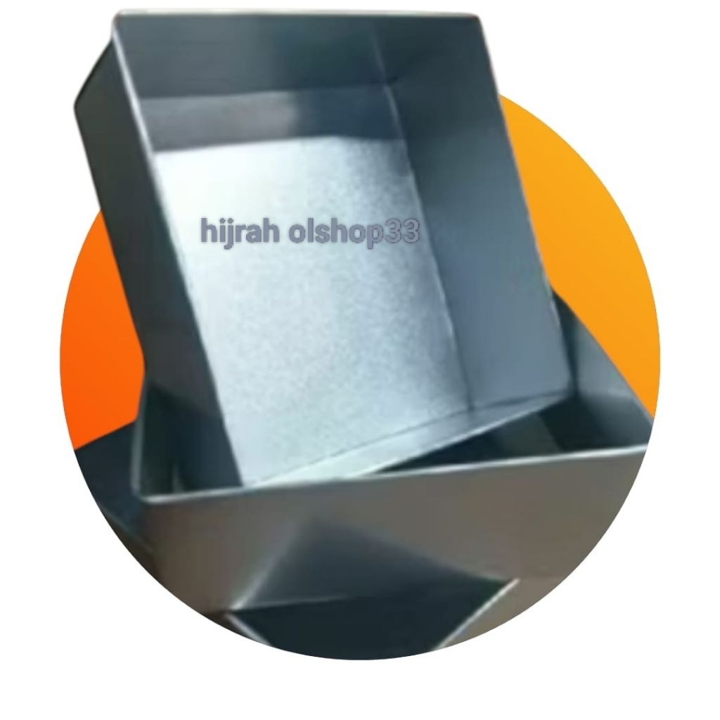 Loyang kotak/Loyang bolu/Loyang persegi/ukuran 16: 14: 18x18# 20x20# 22x22x7cm
