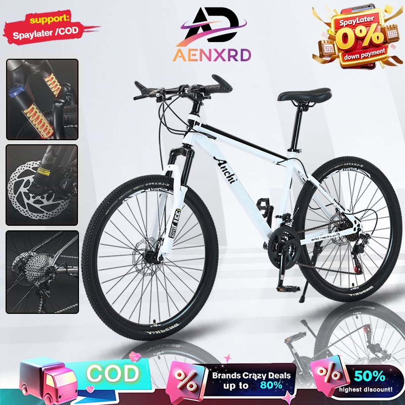 Anchi⭐ Lima Tahun Garansi⭐ Sepeda Gunung 26-27.5 Inci Ukuran Pas Sesuai Dengan 160-190cm