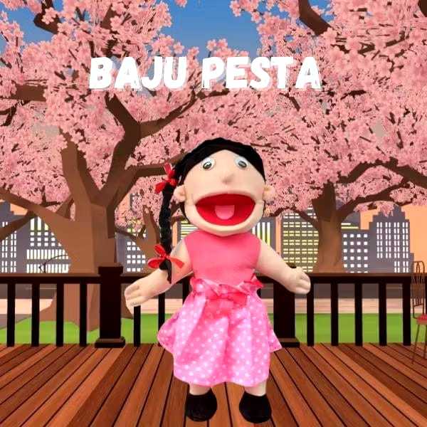 Muppet Hand Puppet Karakter Cewek Pesta Ulang Tahun