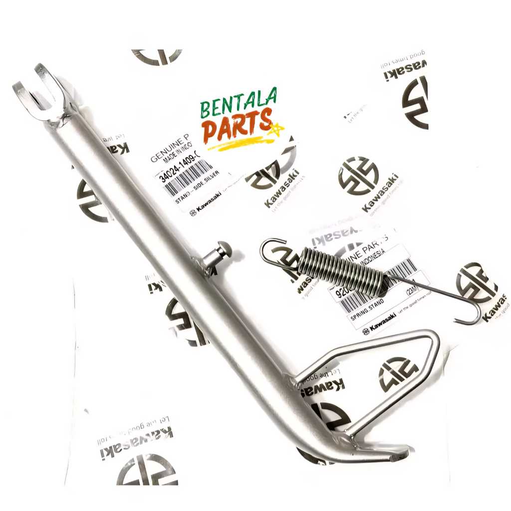 CAGAK STANDAR SAMPING DAN PER STANDAR SAMPING NINJA R SS NINJA KIS ORIGINAL KAWASAKI