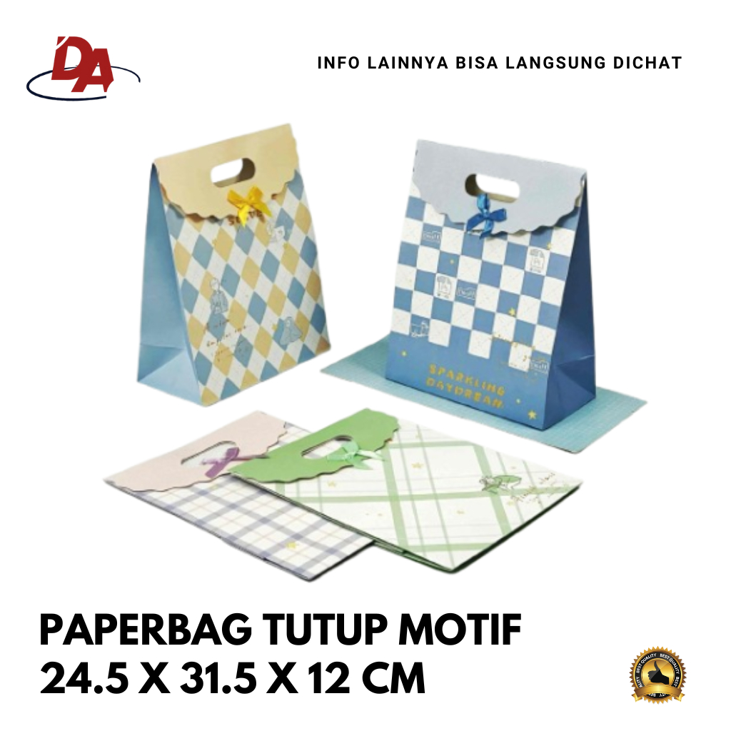 

PAPERBAG MOTIF - PAPERBAG MOTIF TUTUP - TAS BELANJA - TAS SOUVENIR - TAS HAMPERS