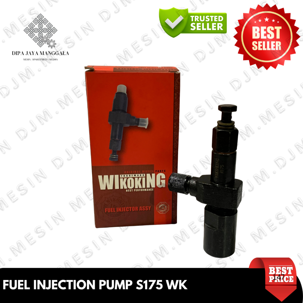 INJECTOR ASSY R175/R180 WIKOKING R175 R180 Fuel Injector Injektor Assy Rumah Nozzle Nozel Nojel Komp