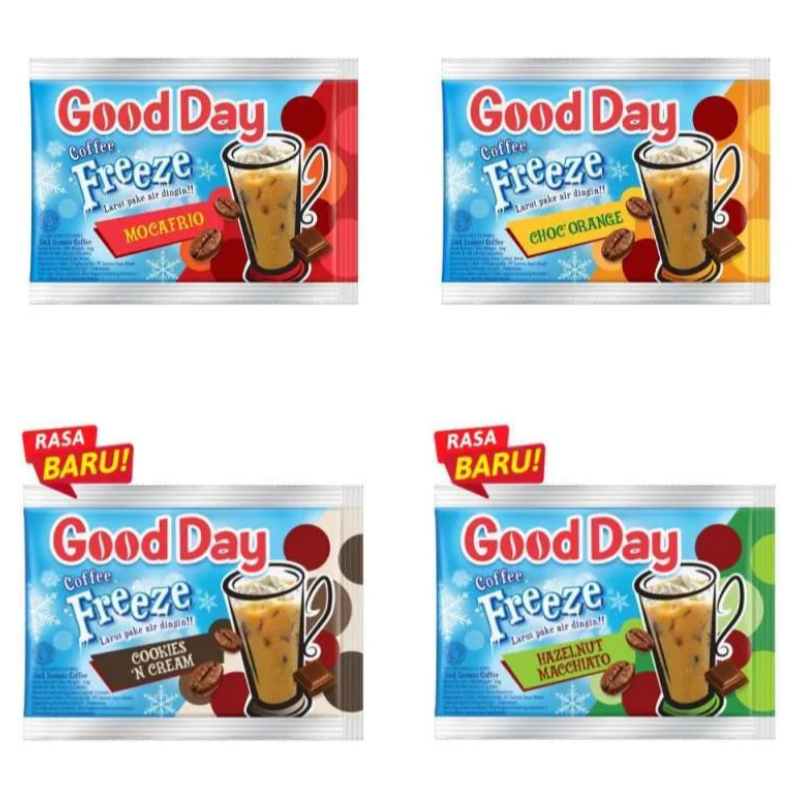 

Good Day Coffee Freeze Mocafrio Renteng/Pak (10x30gr)
