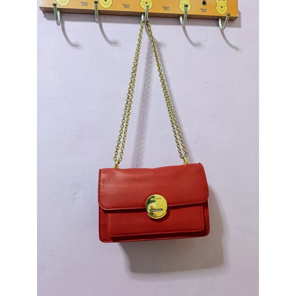 Tas Dissona Shoulder Bag Teracota