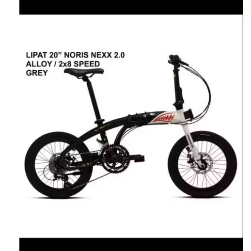 Sepeda lipat noris nex 2.0 size 20