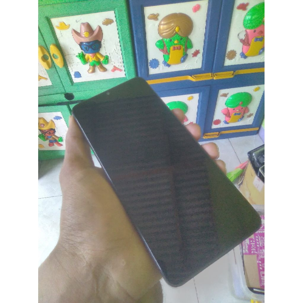 lcd Samsung m12 original copotan tested