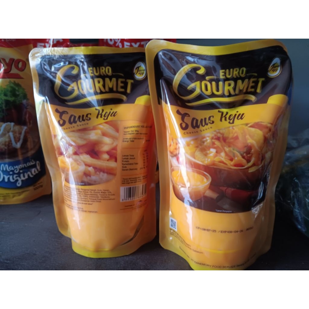 

Euro Gourmet saus keju 500g 1pcs
