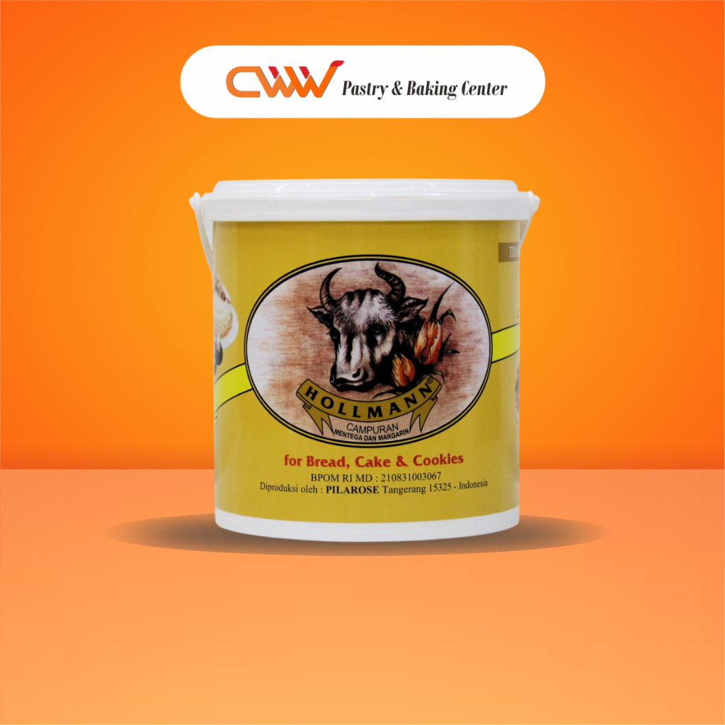 

Hollmann Butter Blend Margarine Campuran Mentega 2,25kg Kue Kering Lapis Roti Cake Cookies Renyah