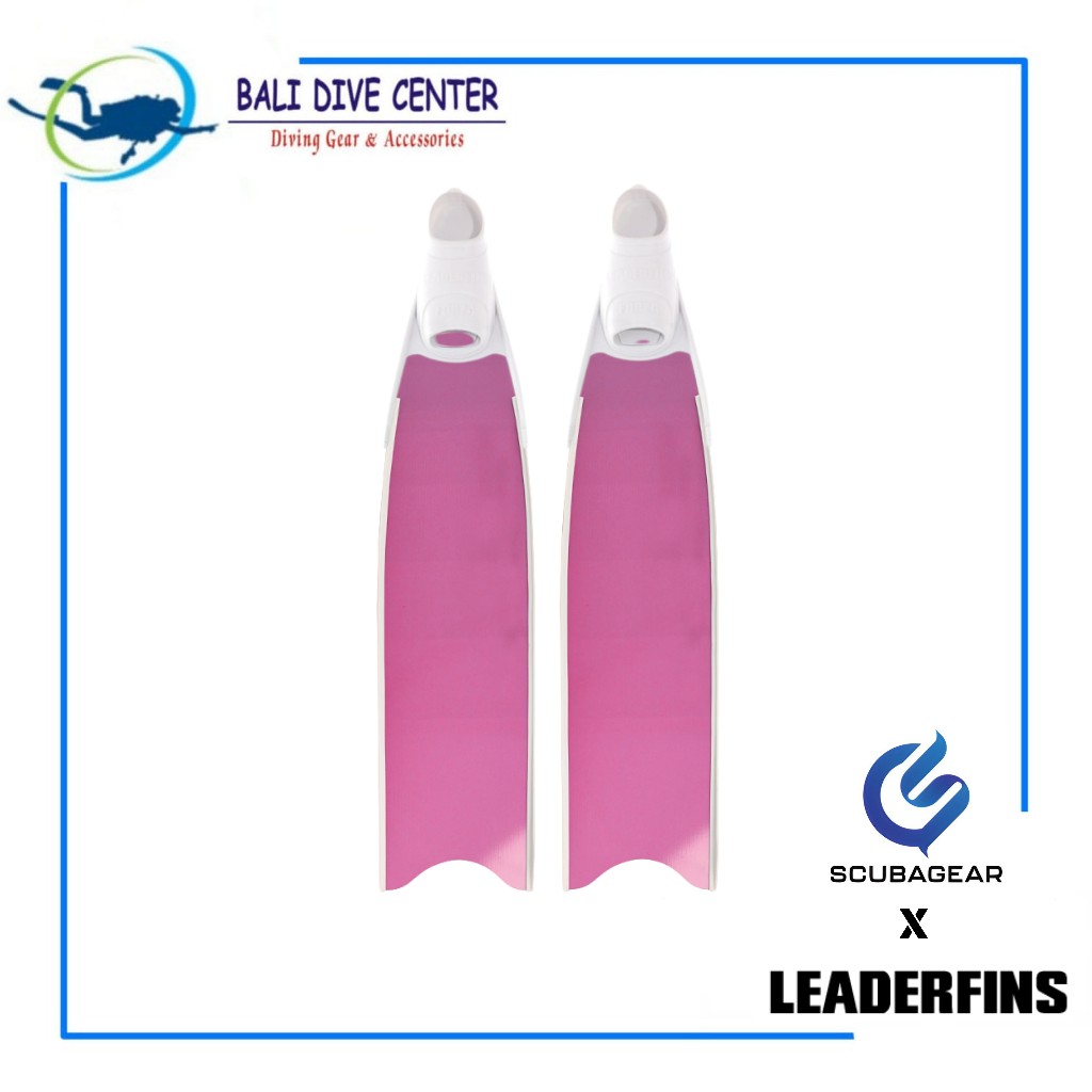 Long Fins Fiberglass Pink - Freediving & Spearfishing