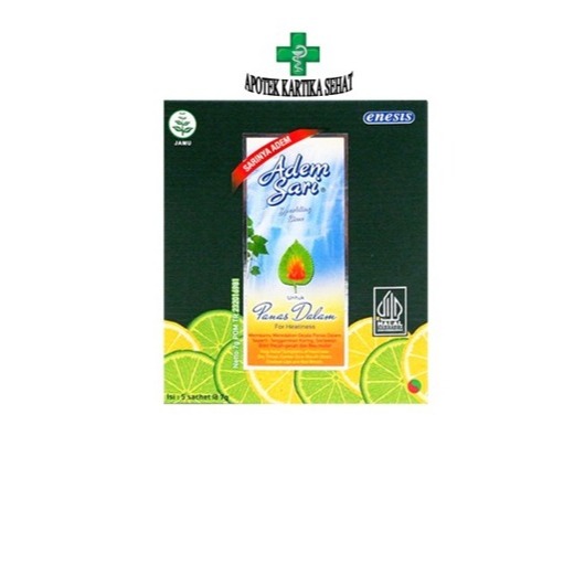 

Adem Sari Dus Isi 5 Sachet - Pereda Panas Dalam, Sakit Tenggorokan