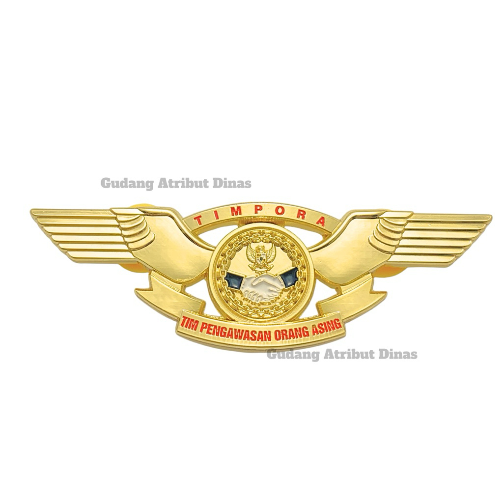 100% LUXURY Brevet Timpora Imigrasi/ Brevet Timpora Imigrasi Luxury/Brevet Luxury/Atribut Imigrasi/I