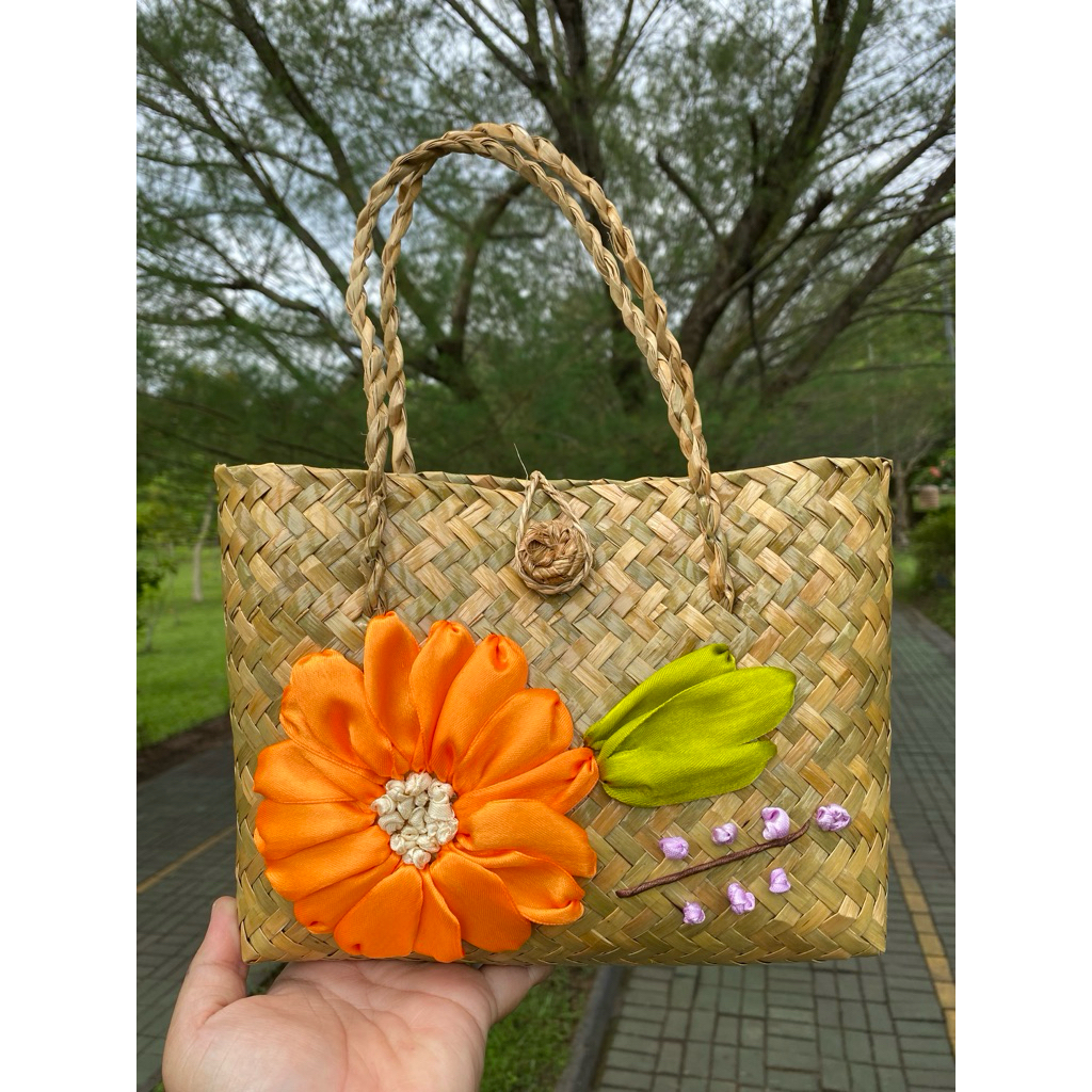 TAS PURUN ANYAMAN HIAS SULAM PITA 020
