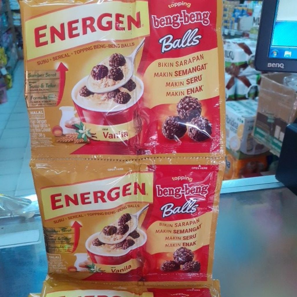 

Energen Vanila Topping beng-beng balls /reg