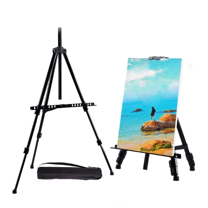 

Tripod Stand Holder Lukisan Dudukan Bingkai Lukis Portable Standing Frame