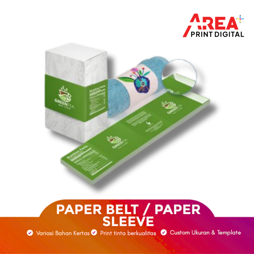 

Custom Paper Belt Label Hammper Kotak Sleeve Packaging Full Color