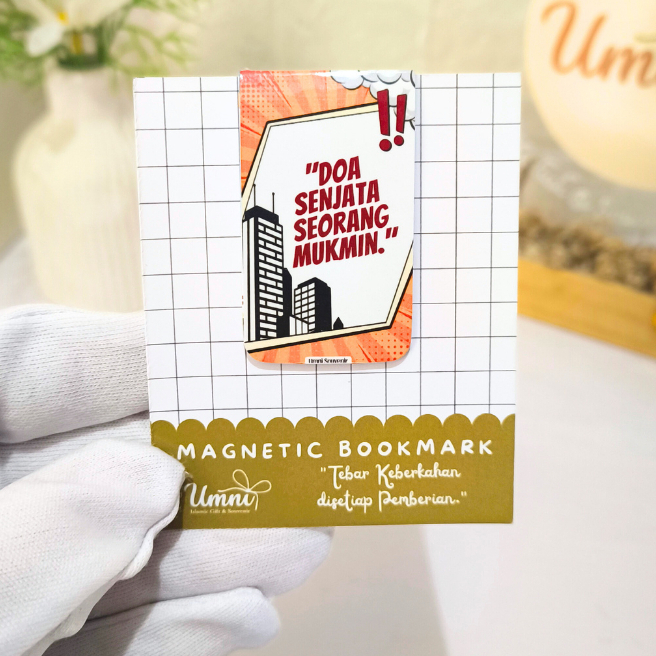 

Bookmark magnetik pembatas buku anak quotes islami | Gift handmade unik bermanfaat