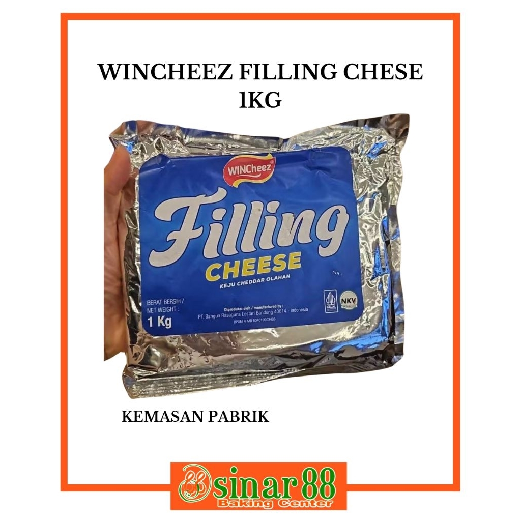 

Keju Wincheez Filling (isian roti rasa keju) 1kg