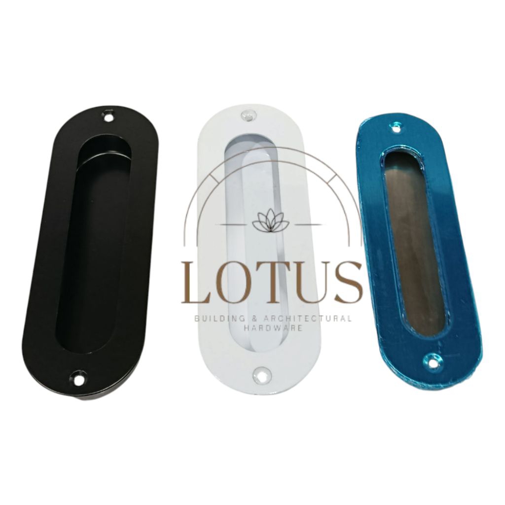 Handel Tanam AK Sliding Pintu Kayu Alumunium Kaca