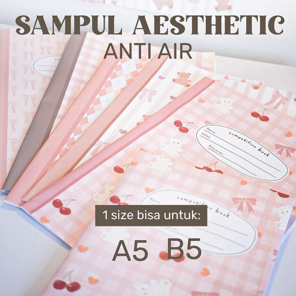 

Paperie Lab - Sampul Buku Estetik Sampul Aesthetic Korea Waterproof