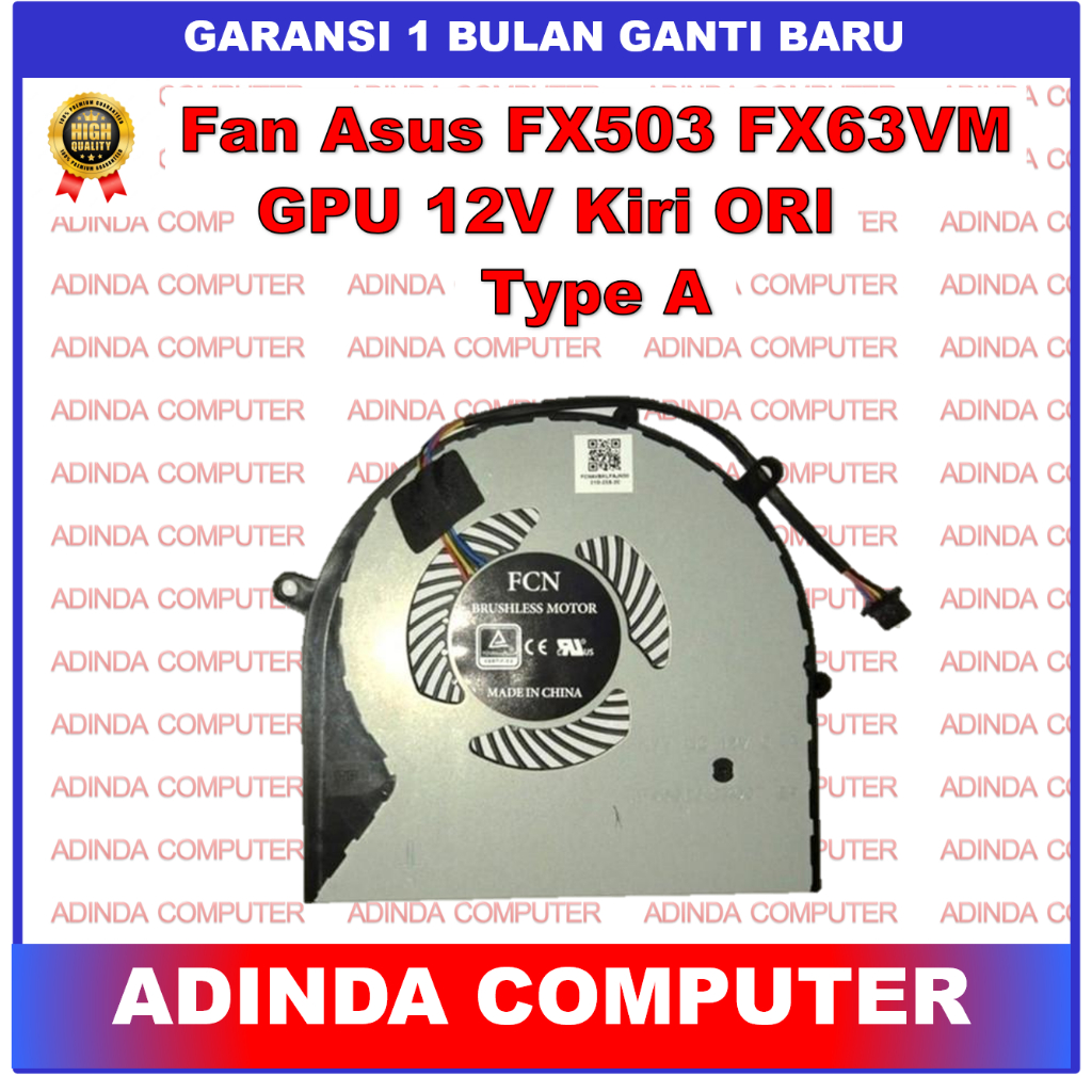 Fan Asus ROG Strix FX503 FX503VD FX63V FZ63VM GL503V GL503VD GL503VM GL503VS GL703 GL503 GL703V GL70