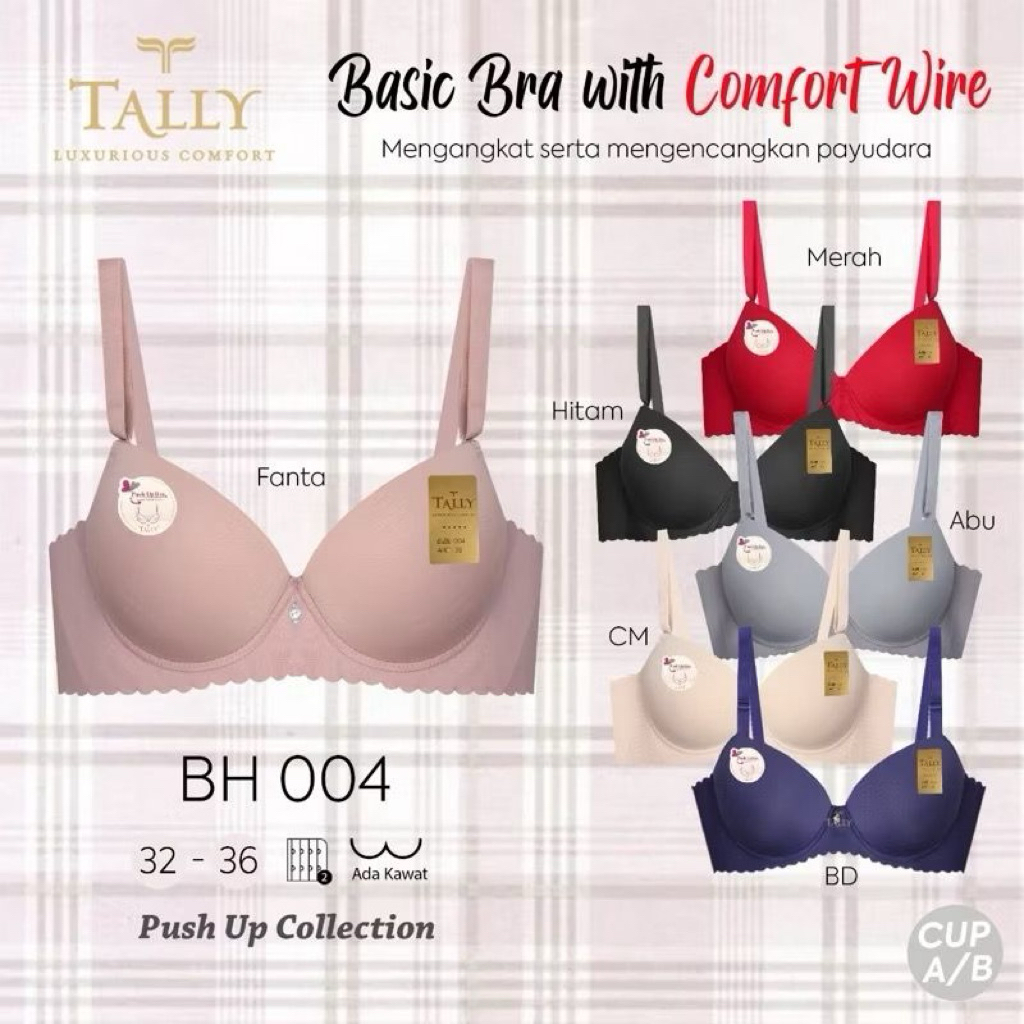bra push up tally