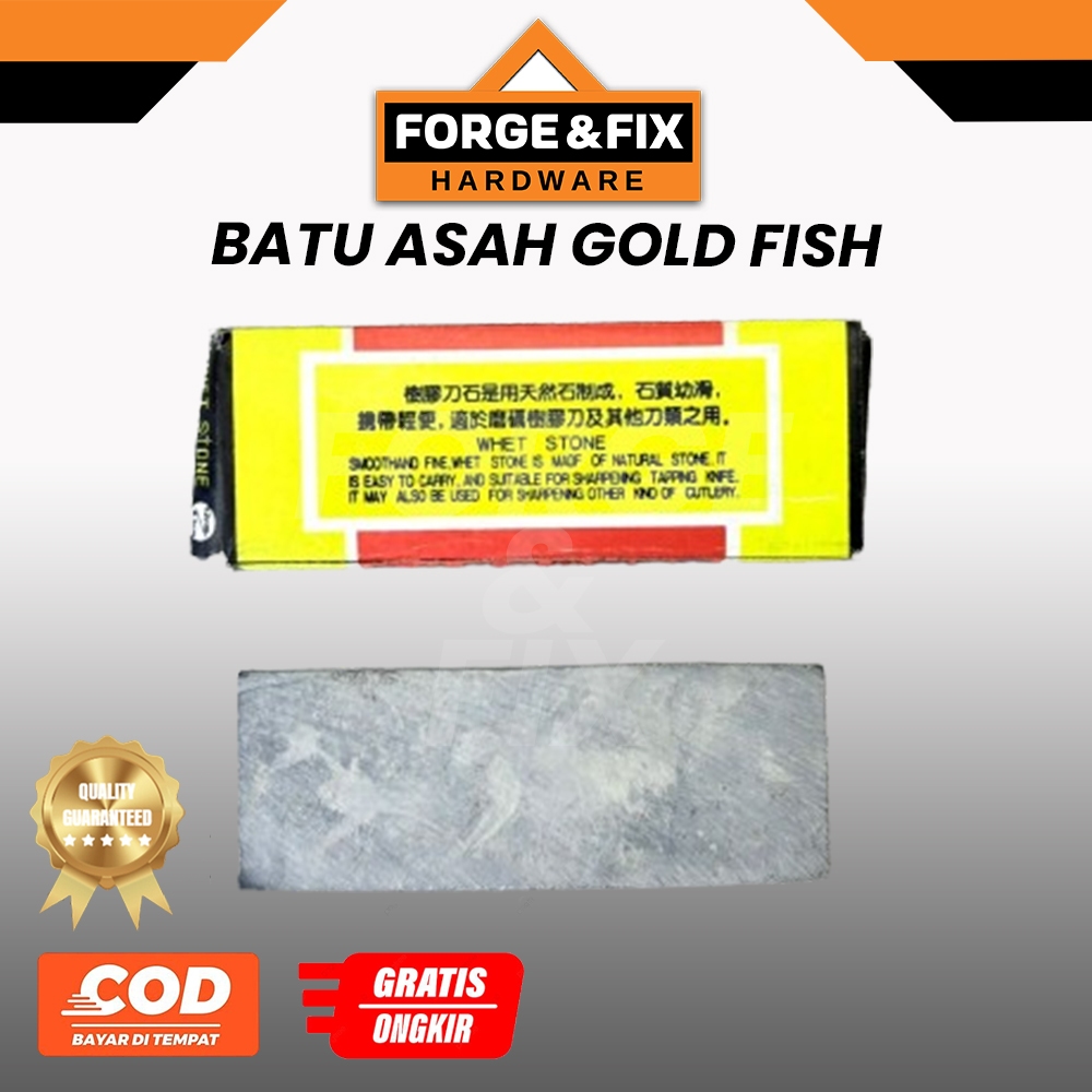GOLD FISH Batu Asah Pengasah Mata Sugu Serut Ketam Pasah Planer Tipis
