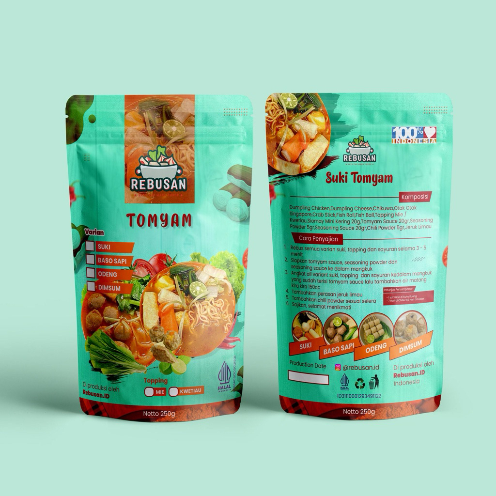 

REBUSAN TOM YAM INSTANT