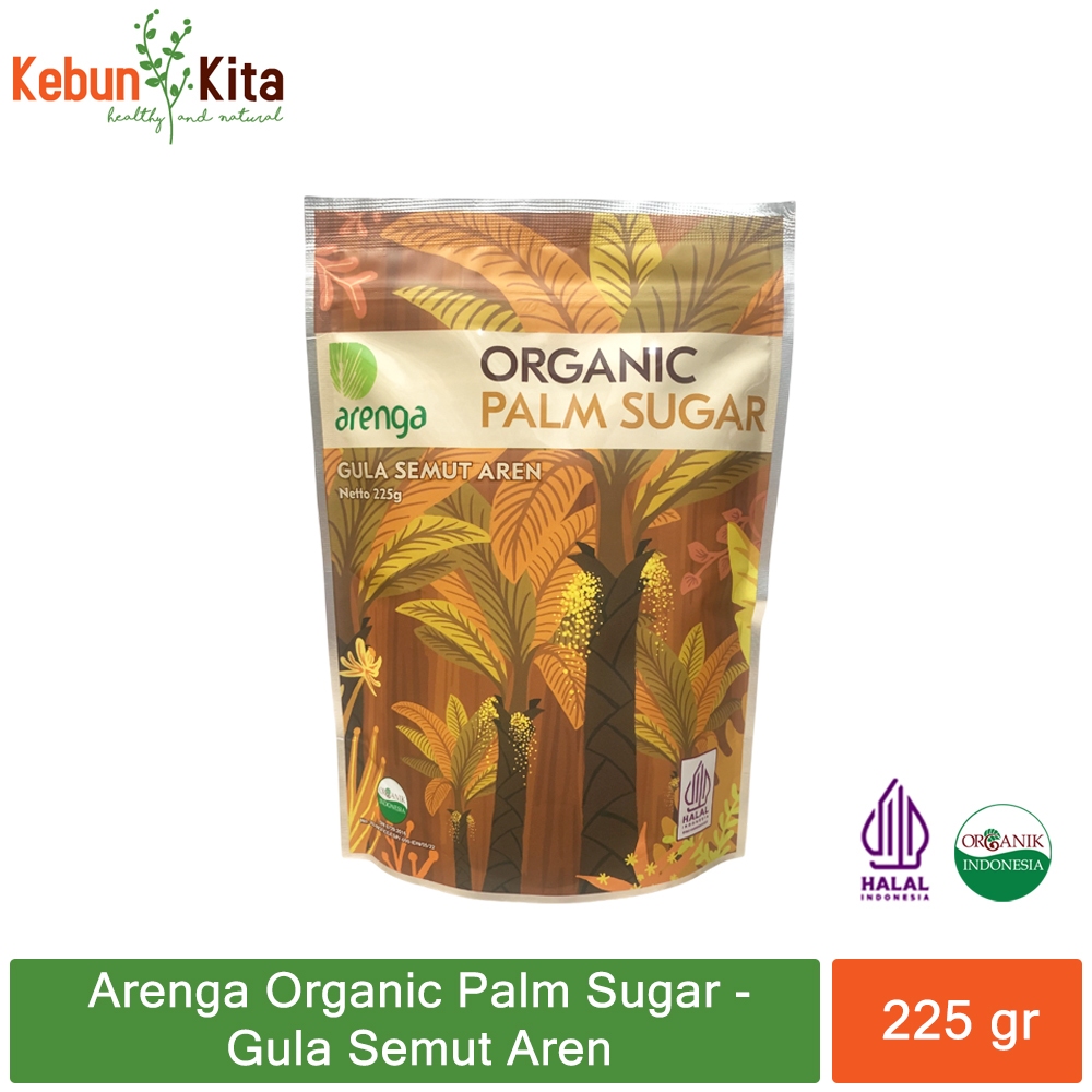 

Arenga Gula Semut Aren Organik 225g-Organik Palm Sugar