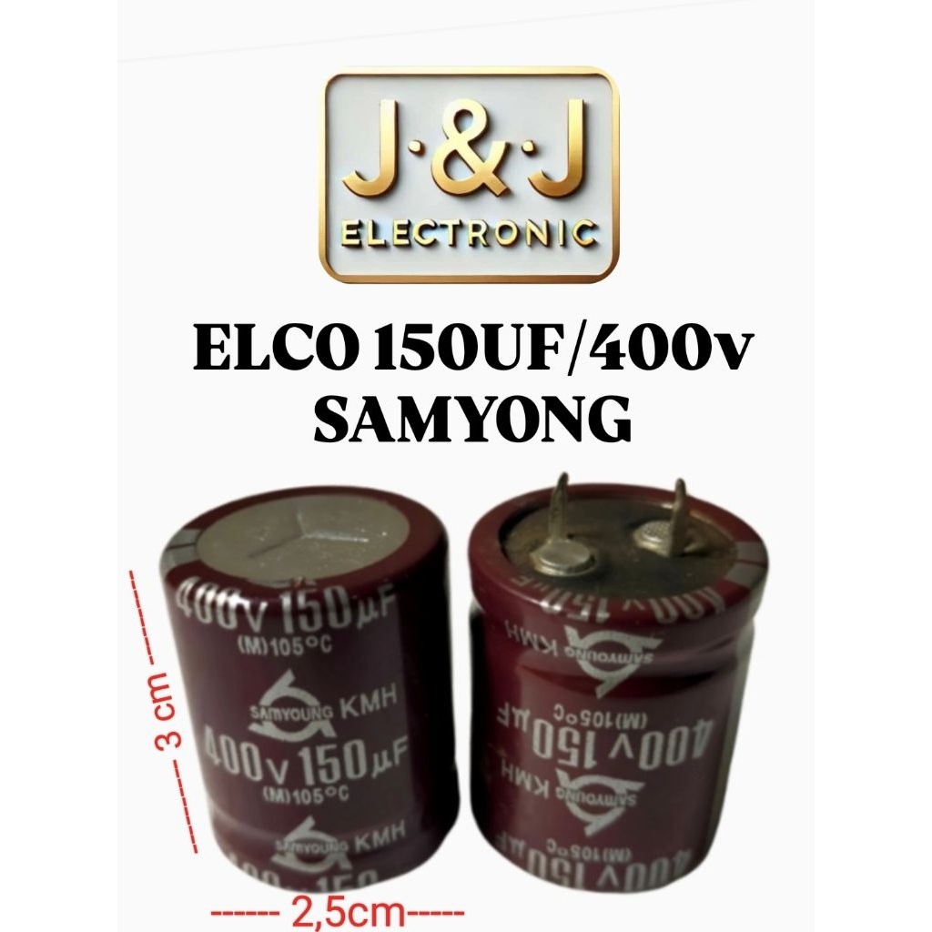 ELCO 150UF/400V SAMYOUNG