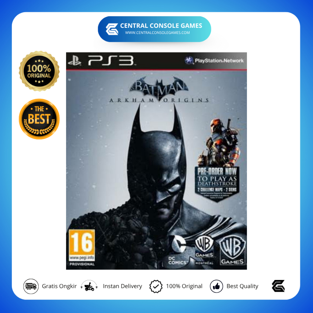 BD Kaset PS 3 Batman Arkham Origins