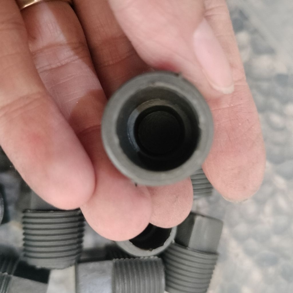 Plug PVC Drat Luar Dop 1/2" / Tutup pipa tangki tandon air