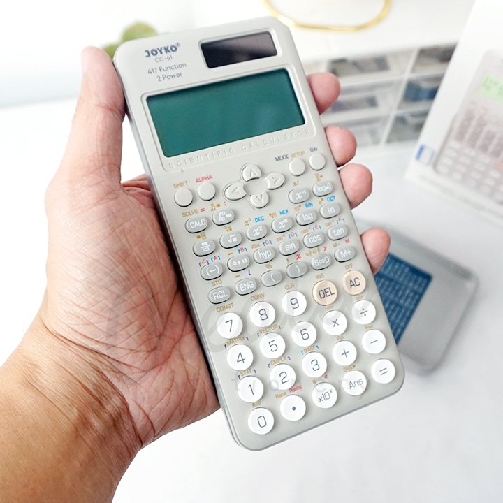 

Joyko Kalkulator Calculator Scientific CC-61 417 Fungsi