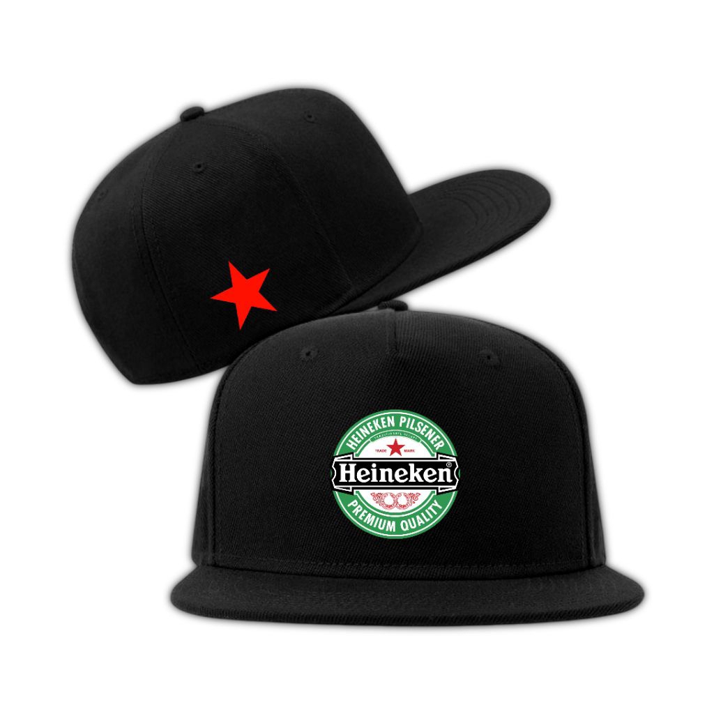 Topi Heineken Snapback - Topi Distro Snapback Premium - Snapback Caps - Topi Snapback Pria - Topi Sn