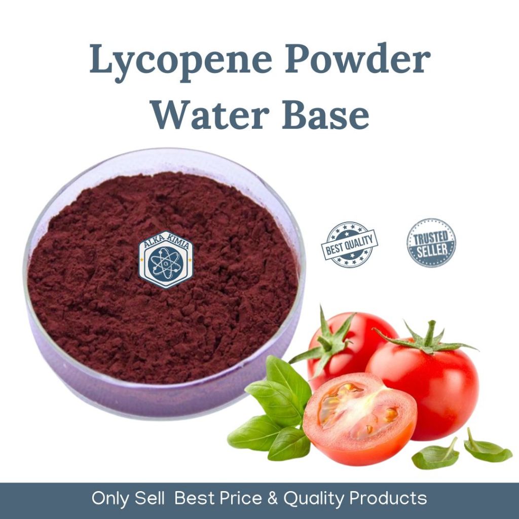 

Lycopene Powder Water Base 10gr / Bubuk Likopen Antioksidan Food Grade / Likopen Campuran Suplemen Murni