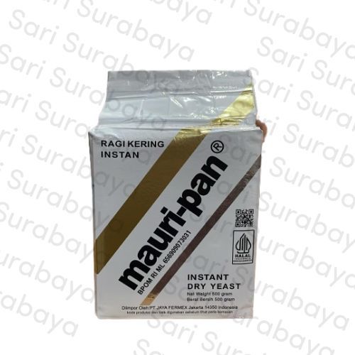 

Mauripan Ragi Instan Dry Yeast - 500 gr