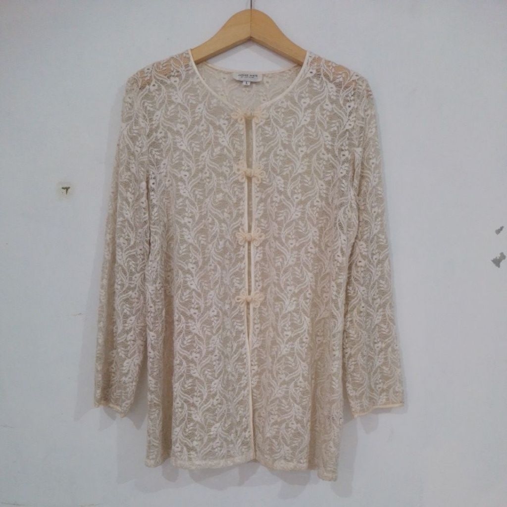 [PRELOVED] Cardigan Outer Qipao Brokat