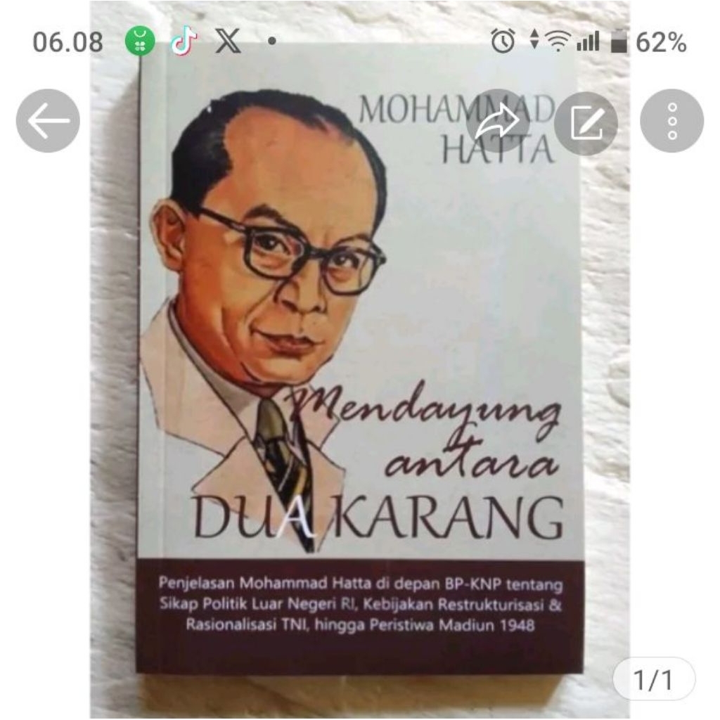 (ORIGINAL) MENDAYUNG ANTARA DUA KARANG-Mohammad Hatta
