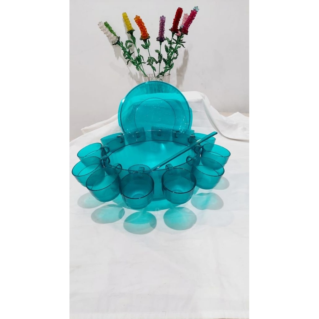 Watercolor Bowl 6L Set Tupperware