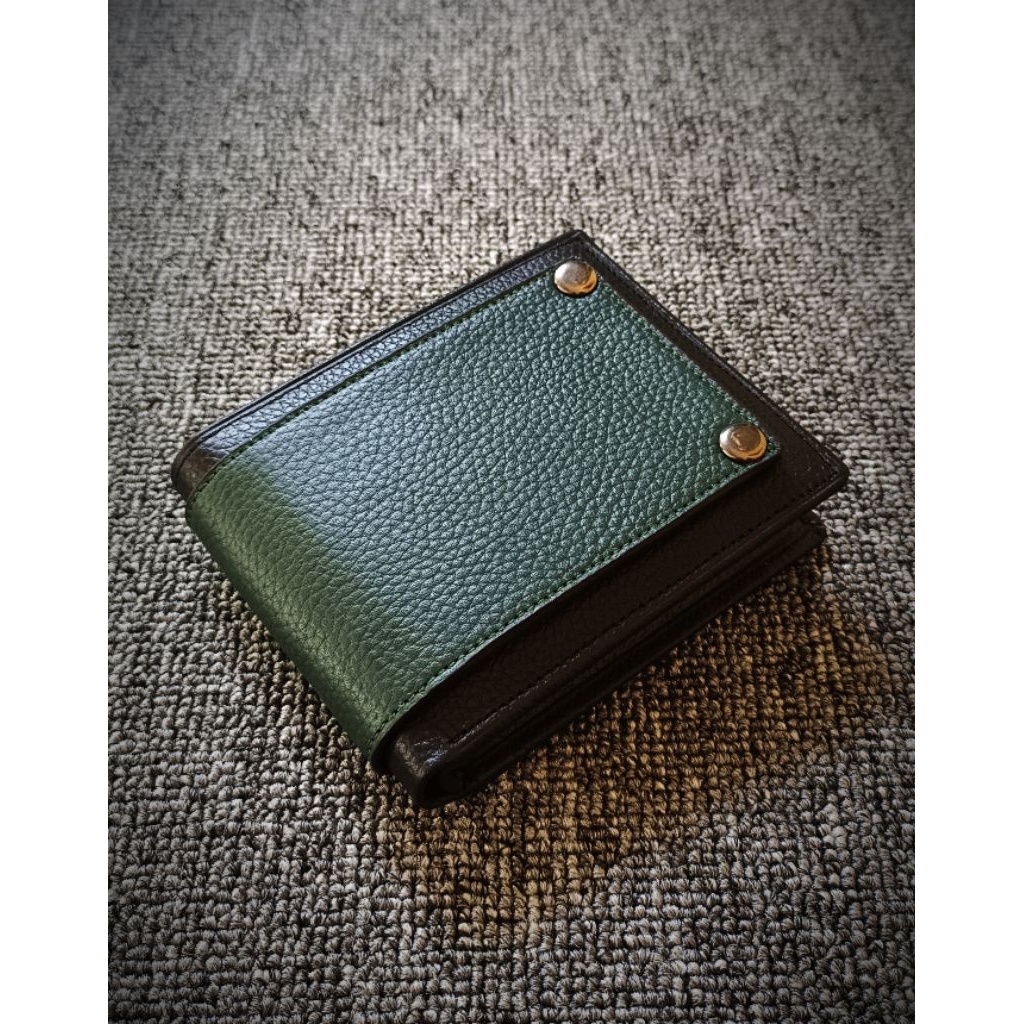 Original Leather Dompet Lipat Pria Kulit Sapi Asli Muat Banyak